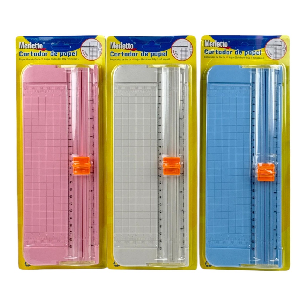 Guillotina A5 10 Hojas - Merletto -Colores Surtidos